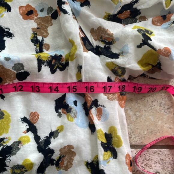 M.M.LaFleur The Gali Dress Meadow Print Linen - Picture 13 of 16